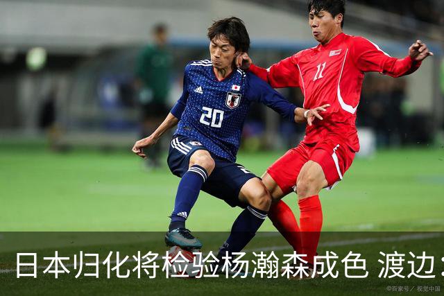 日本归化将检验杨瀚森成色 渡边：有实力击败中国男篮